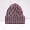 Knitted hat with lapel and braids 21.jpg