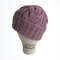 Knitted hat with lapel and braids 23.jpg