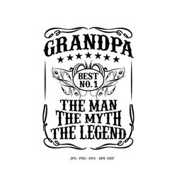 grandpa gift, papa birthday gift, fathers day gift, fathers day svg, funny grandfather