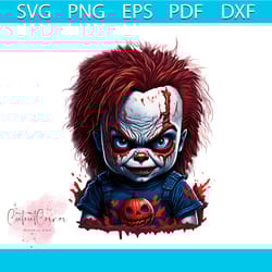 retro chucky halloween png horror movie png download