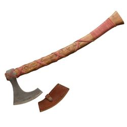 "Custom Handmade High Carbon Steel Hunting Viking Tactical Tomahawk Bearded Axe"- Viking axe