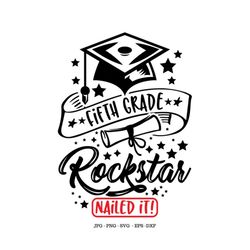 fifth grade, 5th grade, grad gift, last day of school, school svg, last day sign, graduation gifts