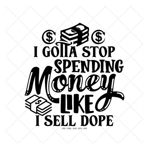 Shopping Svg, Money Saving, Spending Svg, Humor Svg, Money T | Inspire ...