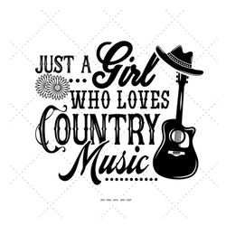 country music gift, country music svg, country girl, funny southern, country music