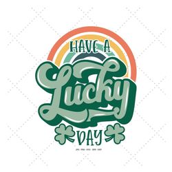 rainbow st patricks, st patties day, retro svg, lucky day png, cute st patricks day, lucky day svg