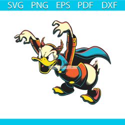 horror disney halloween svg donald duck svg cutting file
