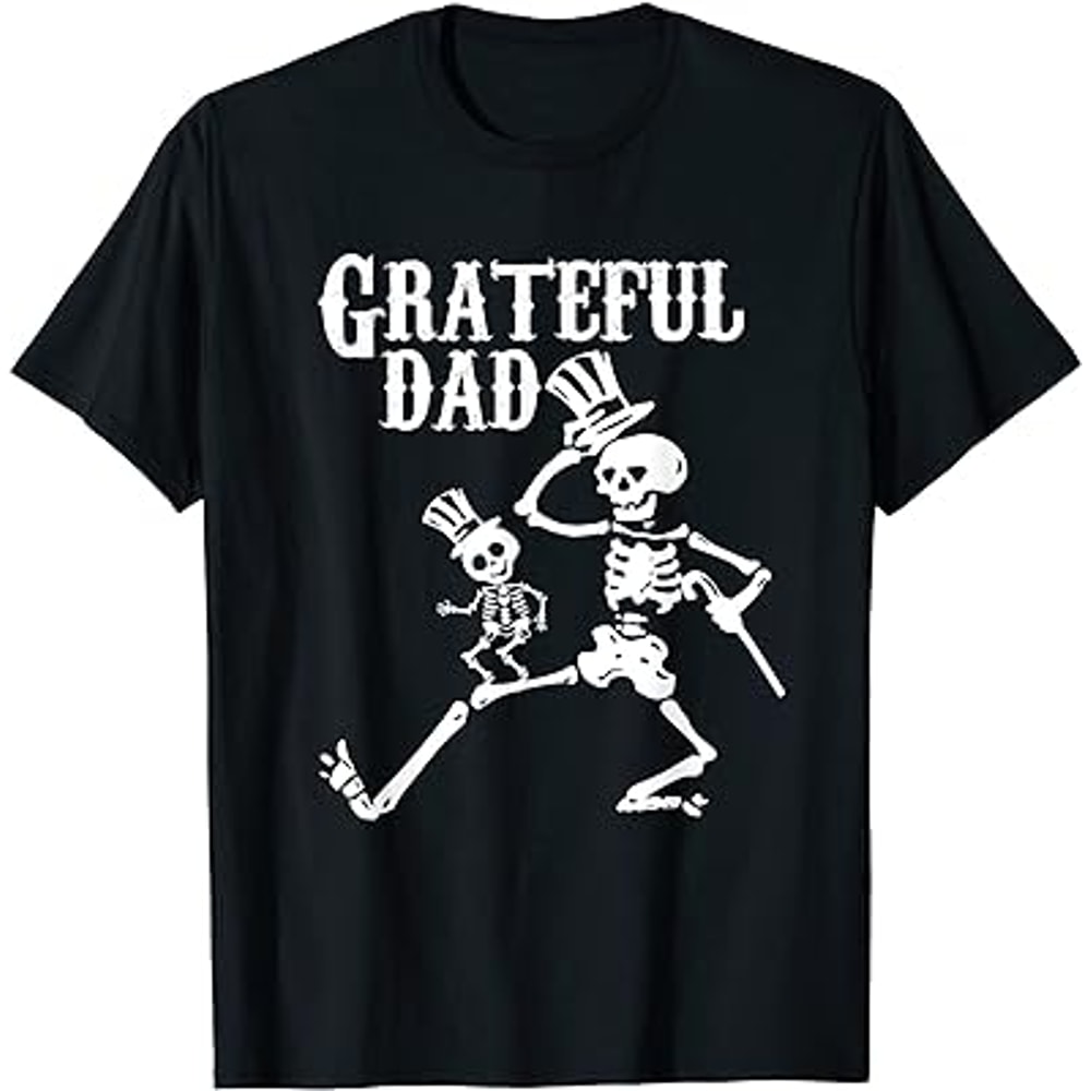 Grateful Dad Halloween Holidays Funny For Men Women T-Shirt.jpg