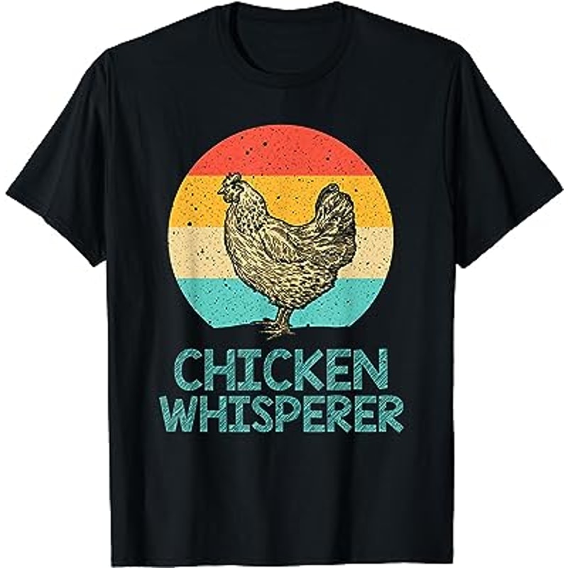 Cool Chicken Whisperer For Men Women Chicken Lover Farmer T-Shirt.jpg
