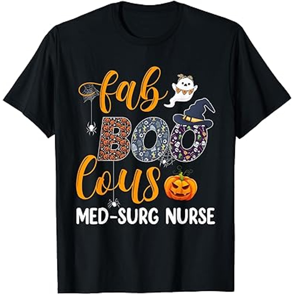 Fabulous Nurse Costume Faboolous Med Surg Nurse Halloween T-Shirt.jpg