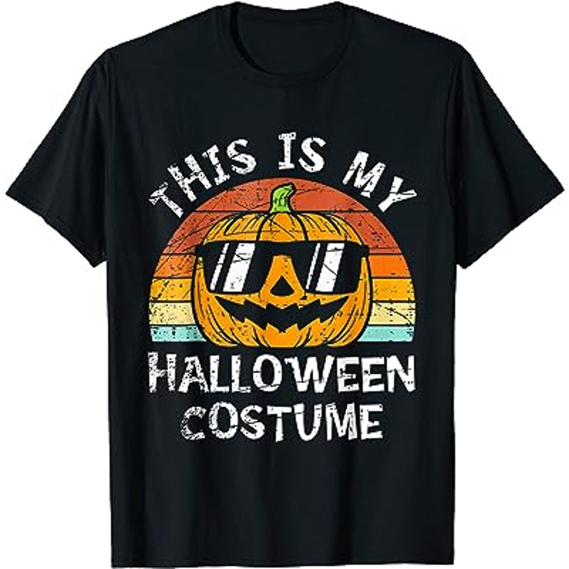 This Is My Halloween Costume Pumpkin Men Toddler Boys Kids T-Shirt.jpg