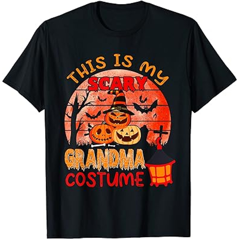 This Is My Scary Grandma Costume Halloween Horror Pumpkins T-Shirt.jpg