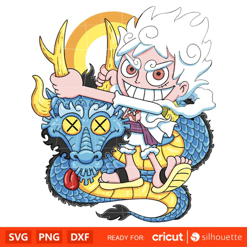 Luffy Gear 5, One Piece Anime.png