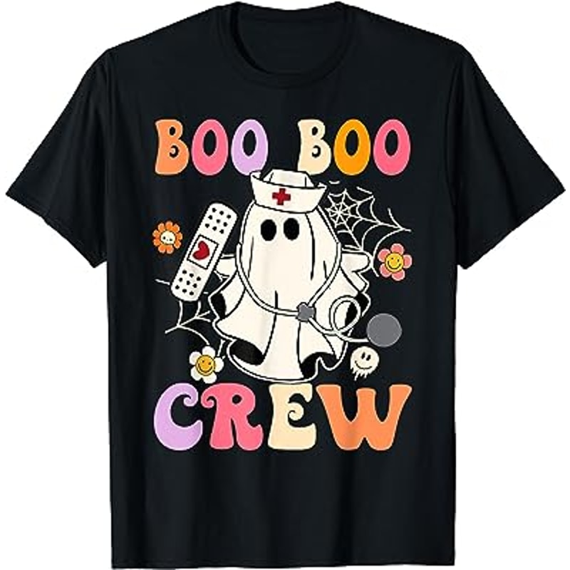 Groovy Boo Boo Crew Nurse Funny Ghost Women Halloween Nurse T-Shirt.jpg