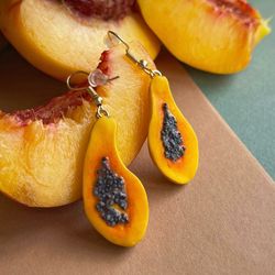 Jewelry - passion fruit earrings