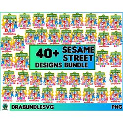 40 sesame street birthday, elmo t-shirt, theme birthday family shirts, theme birthday custom family t-shirt, family for