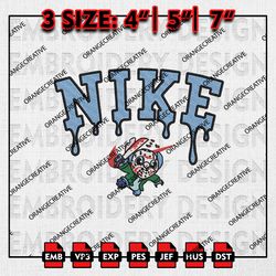 Nike Stitch Jason Voorhees Embroidery files, Horror Characters Embroidery, Halloween Machine Embroidery Pattern