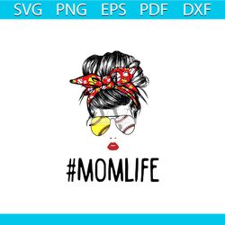 baseball momlife svg messy bun baseball svg digital file