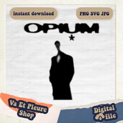opium print y2k png svg