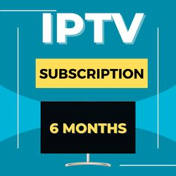 Iptv Subscription 6 Months Live TV 19K Channels