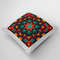 cross stitch pattern cushion geometric