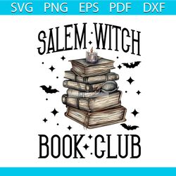 salem witch book club png halloween magical book png