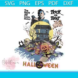 michael myers halloween the night he came home svg file