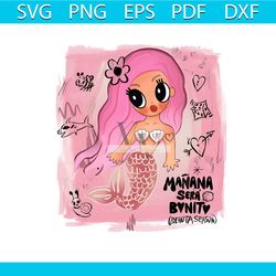 funny karol g mermaid png manana sera bonito album png