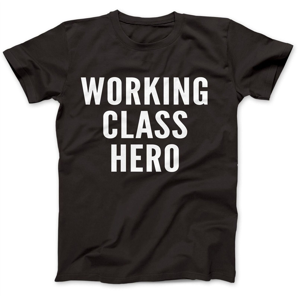 New Working Class Hero As Worn By John Lennon T-Shirt Gift Work.jpg