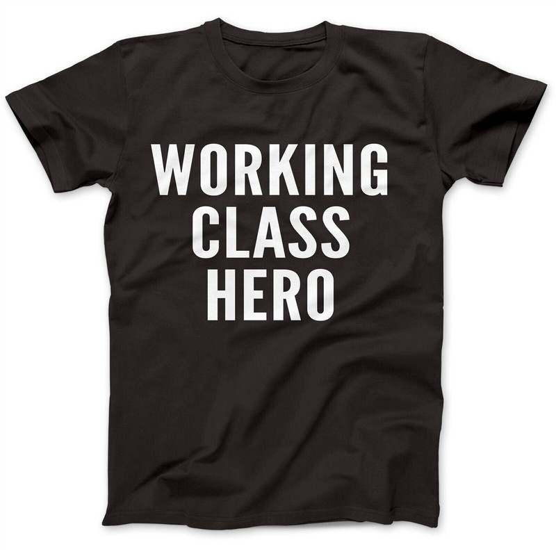 New Working Class Hero As Worn By John Lennon T-Shirt Gift Work.jpg
