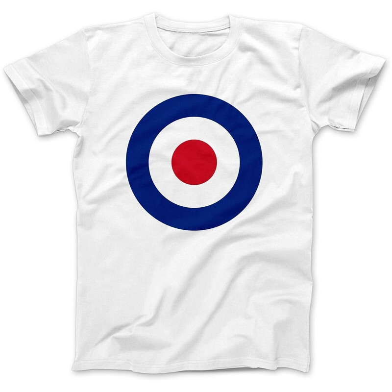 New RAF Roundel Mod Target T-Shirt The Who Small Faces Gift Army Top Tee.jpg