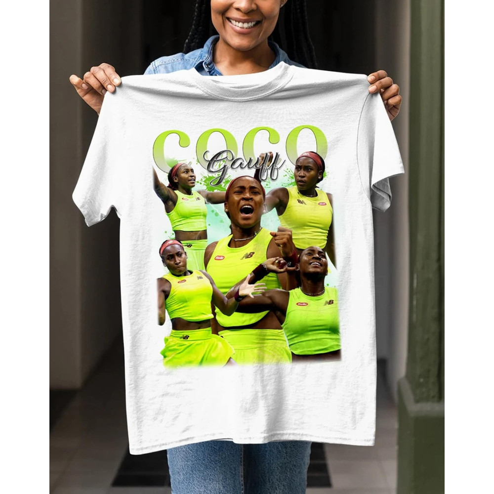 Coco Gauff Shirt, Call Me Coco Champion Shirt, Team Gauff Shirt Coco Gauff US Open Championship Tennis Unisex Minimalist Shirt - 1.jpg