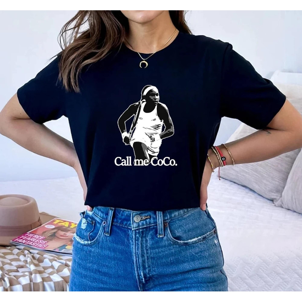 Coco Gauff Shirt, Coco Gauff Vintage Bootleg 90'S Shirt, Call Me Coco Champion T-shirt, Coco Gauff Us Open 2023 Champion Tee - 1.jpg