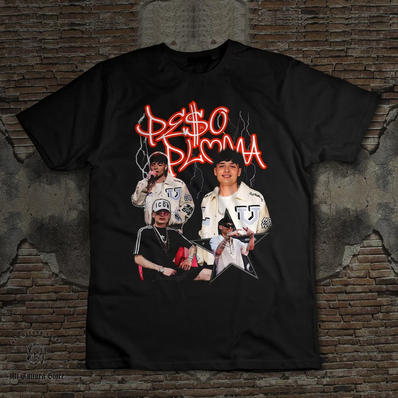 Peso Pluma Music Shirt, Peso Pluma Doble P Tour 2023 Shirt, Peso Pluma Fan Shirt, Peso Pluma 2023 Concert Shirt For Fan,Music Tour Shirt - 1.jpg