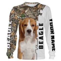 beagle rabbit hunting dog customized name 3d all over print shirt, sweatshirt, hoodie personalized hunting gift &8211 fs