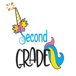 Unicorn second grade svg, 100th Days svg, back to school svg, unicorn svg, students svg, school svg, teachers svg, unico
