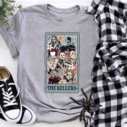 friends horror characters png, floral halloween movies, top