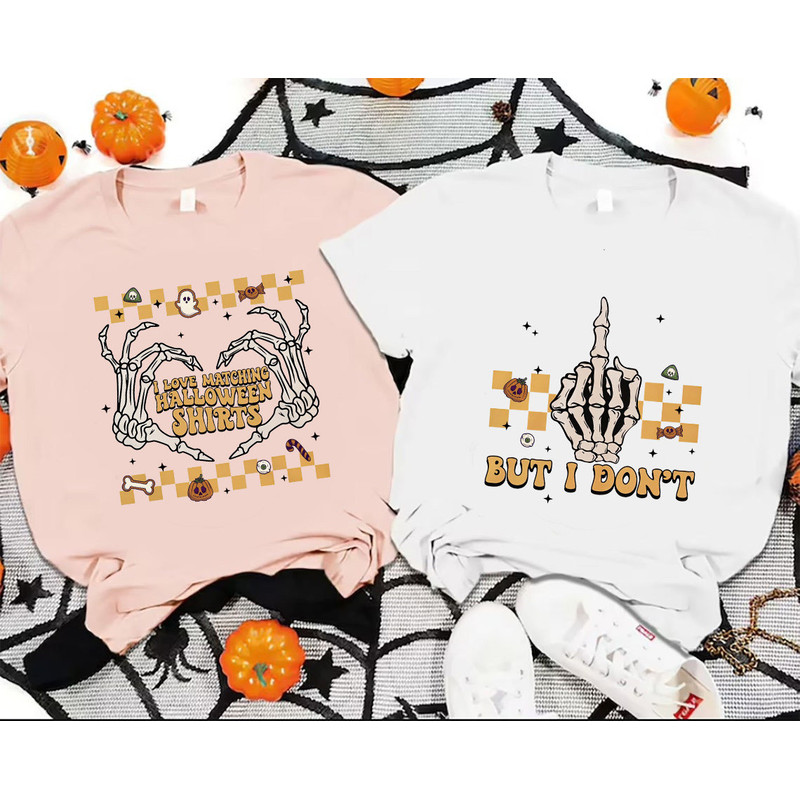 Funny Halloween Couple PNG, Halloween Matching Png, Skeleton Hand Png, Spooky Vibes Png, Sublimation Design File Digital Download PNG - 1.jpg