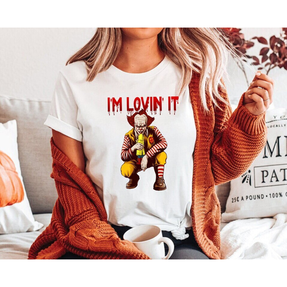Funny Pennywise PNG, I Lovin' It I Eat Children, IT Movie Png, Horror Characters Png, File Digital, Download PNG, Digital Download - 1.jpg