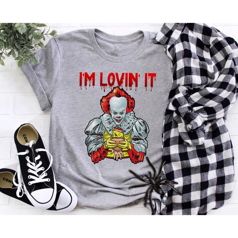 Funny Pennywise PNG, I Lovin' It, IT Movie Png, Horror Characters Png, Horror Killers, File Digital, Download PNG, Digital Download - 1.jpg