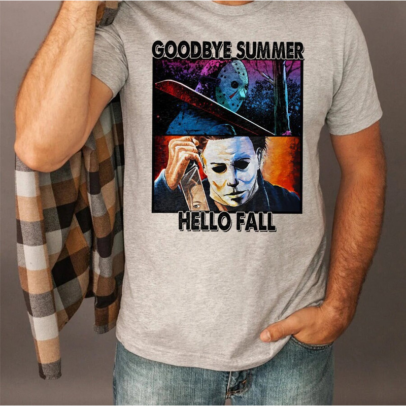 Goodbye Summer Hello Fall PNG, Jason Voorhees PNG, Friend Horror Characters, Halloween Horror, File Digital, Download PNG, Digital Download - 1.jpg