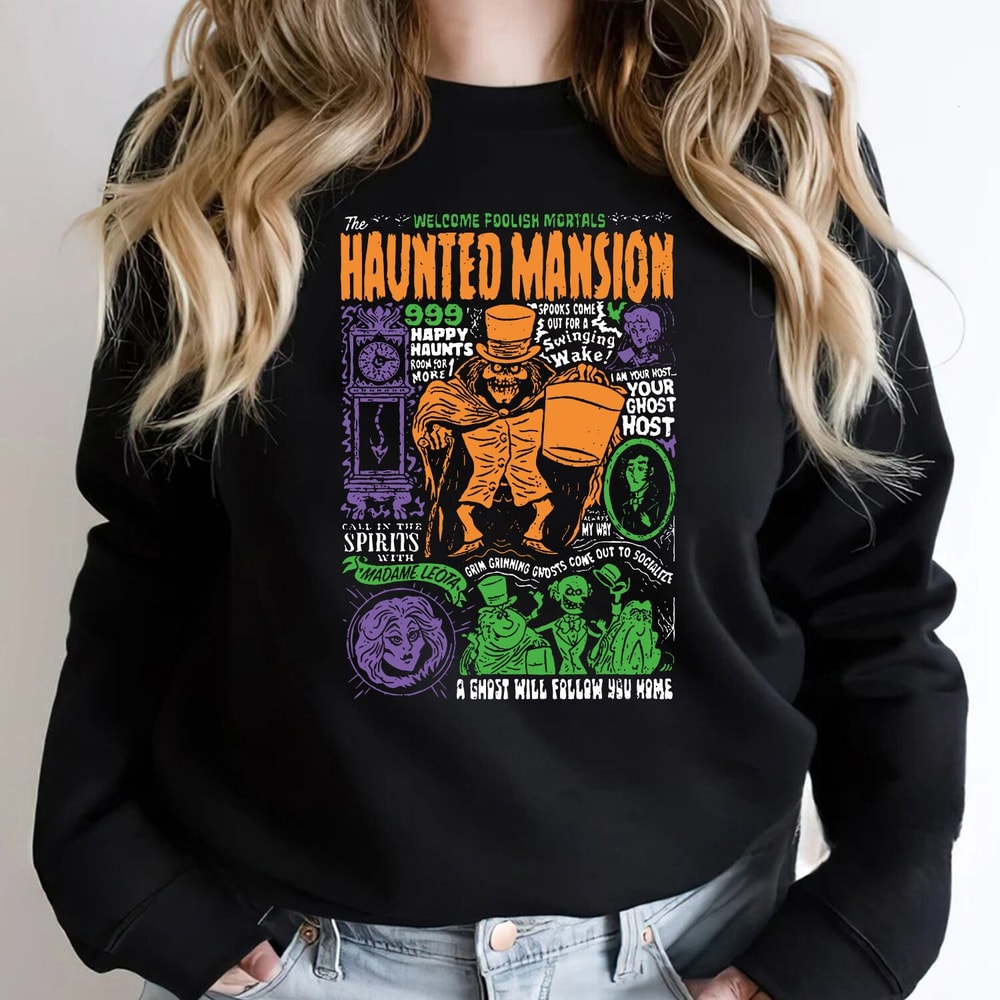 Haunted Mansion PNG, Foolish Mortal, Horror Movie, Horror Halloween File Digital, Download PNG, Digital Download - 1.jpg