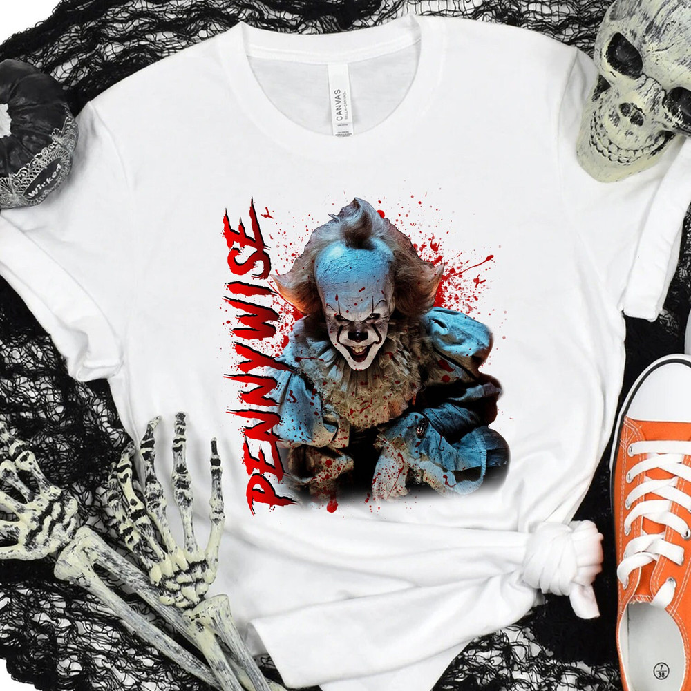 Pennywise PNG, It Movie Friend Horror Characters PNG, Horror Halloween File Digital, Spooky Season Download Png, Digital Download - 1.jpg