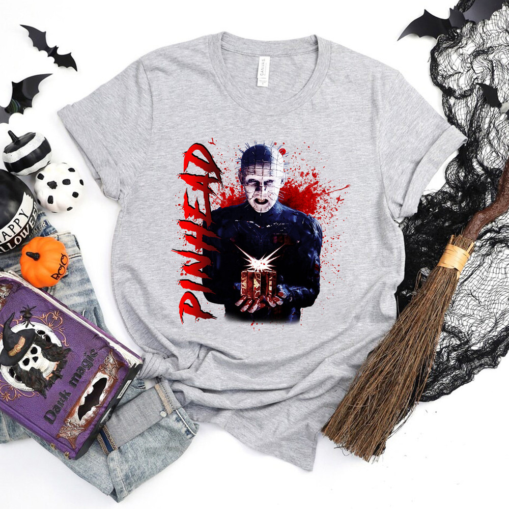 Pinhead PNG, Friend Horror Characters PNG, Horror Halloween File Digital, Spooky Season Download Png, Digital Download - 1.jpg