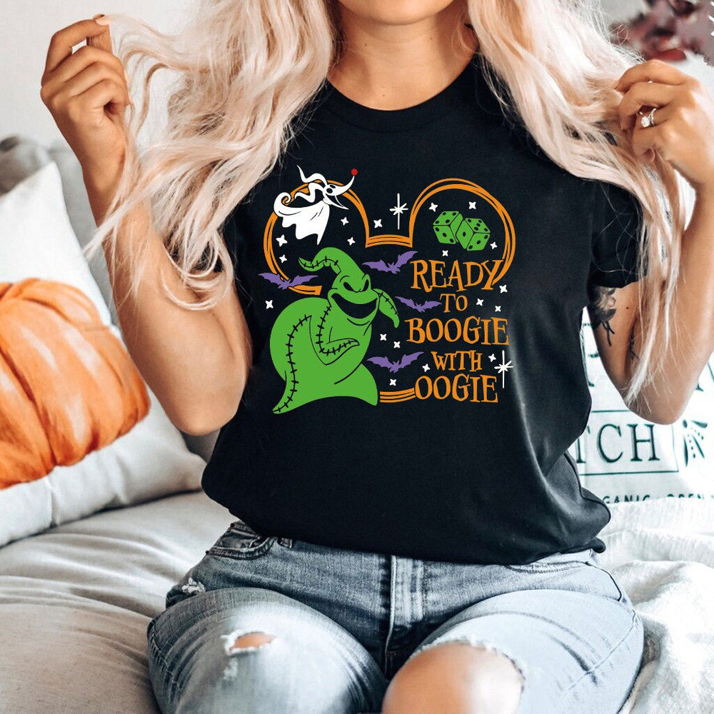 Ready To Boogie With Oogie Mickey Ears Png,  Nightmare Before Christmas Characters Png, File Digital, Download PNG, Sublimation Design - 1.jpg