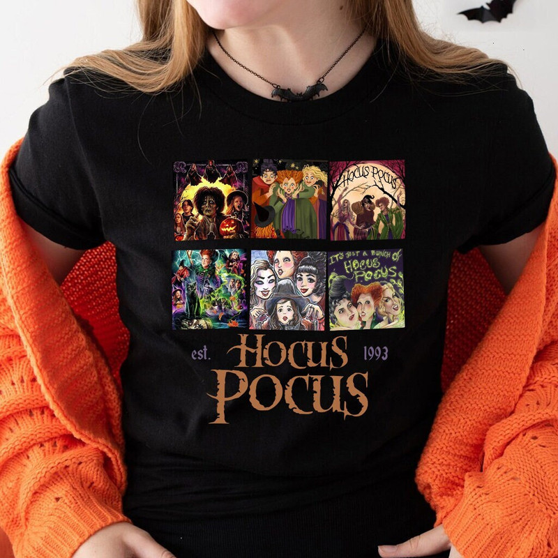 Retro Hocus Pocus Est 1993 PNG, Sanderson Sisters, Halloween Witches Sublimation Design File Digital Download PNG - 1.jpg