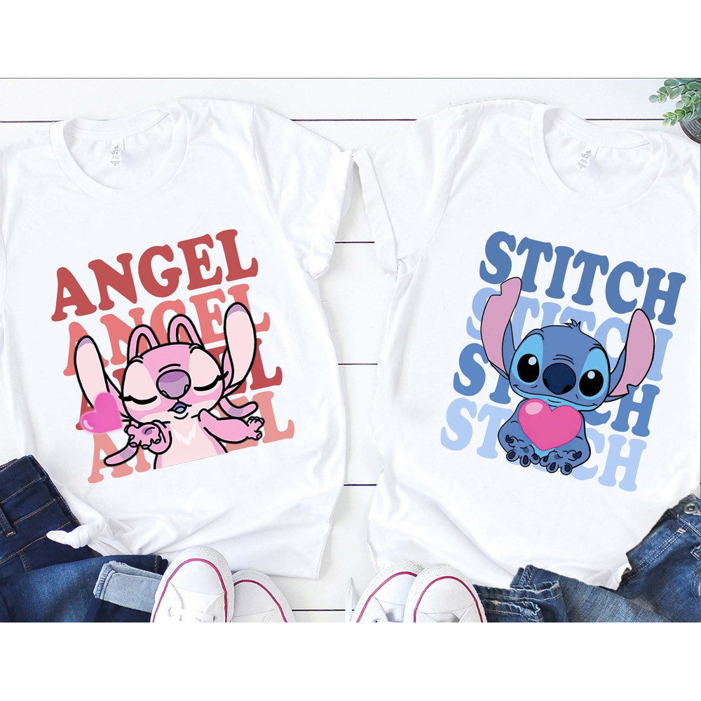 Stitch and Angel PNG, Lilo and Stitch Png, Stitch Valentines , Stitch and Angel Santa, Christmas Day, Heart Love Png, DIGITAL DOWNLOAD - 1.jpg