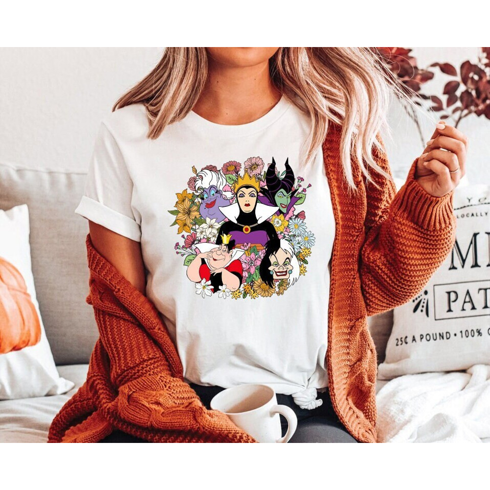 The Bad Witches Club PNG, Perfect Wicked Floral Villains PNG, Magic Kingdom Spooky Vibes Png, Happy Halloween, File Digital, Download PNG - 1.jpg