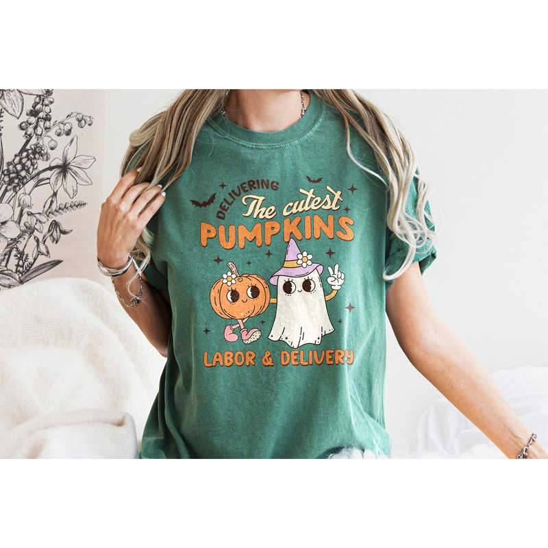 The Cutest Pumpkins Labor & Delivery PNG, Halloween Ghost Boo Png, Halloween Pumpkin PNG, Spooky Vibes Png, Download Png, Digital Download - 1.jpg