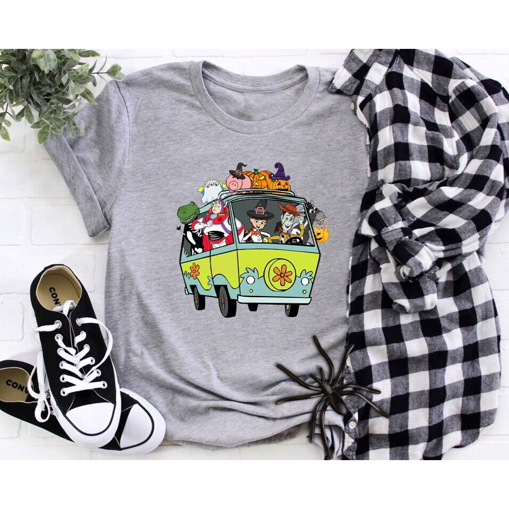 Toy Story Halloween Car PNG, Woody Buzz Lightyear Alien Jessy PNG, Halloween Costume, Trick Or Treat, File Digital, Download PNG - 1.jpg