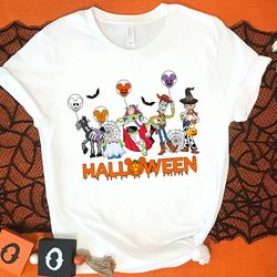 toy story halloween png, mickey balloon, woody buzz lightye